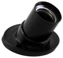 Патрон Е27 Заря наклонный с карболитовой резьбой с керамикой 