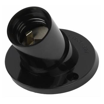 Патрон Е27 Заря наклонный с карболитовой резьбой с керамикой 