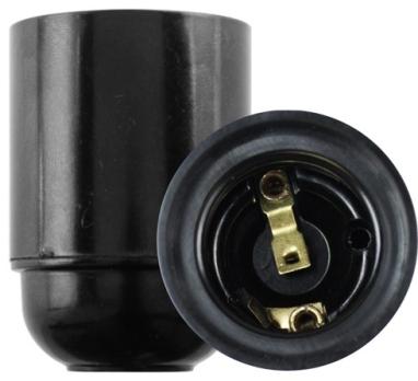 Патрон Е27 Заря с карболитовой резьбой без керамики