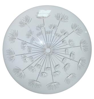 Светильник потолочно-настенный LED 24W 6500К, 230мм, ультратонкий круг Одуванчик