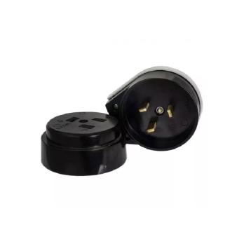 Разъем РШ-ВШ 32А 220В черн. РВШ 32-001 