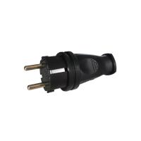 Штепсельный разъем с заглушкой 2Р+РЕ 1х16А 220-240В (каучук) UNIT