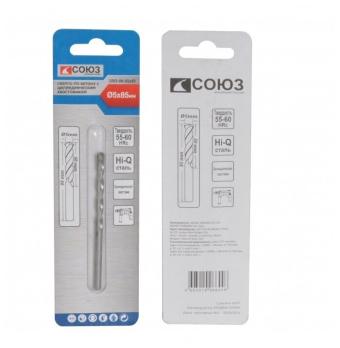 1055-06-05x85 сверло по бетону с твердосплавной напайкой с цилиндрическим хвостовиком, Союз