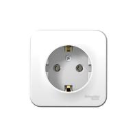 Розетка 1-ная о/у с з/к 16А 250В ИЗОЛ.ПЛ. System Electric 