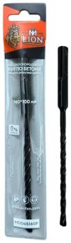 Бур по бетону M-Lion SDS-Plus двойная резьба 10х160мм MDD10160P