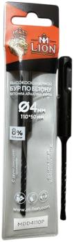 Бур по бетону M-Lion SDS-Plus двойная резьба 4х110мм MDD4110P