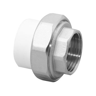 Муфта разъемная ППР с вн. рез.  белый 32x1 1/4