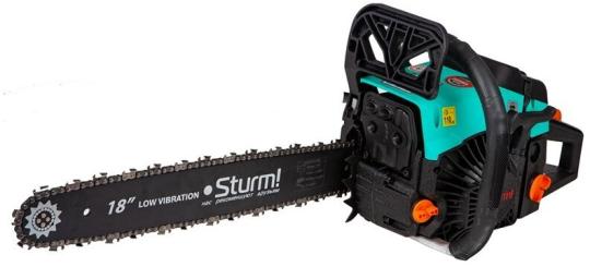 GC99522B Бензопила Sturm! 2.9кВт, 455мм, шаг цепи 0,325