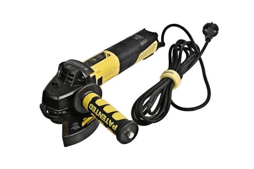 HAG16125BE УШМ Hanskonner, 125мм, 1600Вт, 3000-10000об/мин, БЕСЩЁТОЧНАЯ