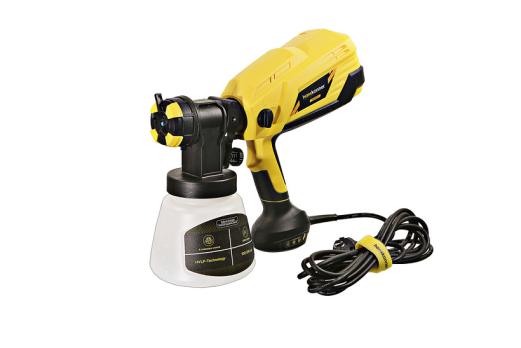 HSG9675 Краскопульт Hanskonner, 750Вт, 0-1200 мл/мин, 22kPa, 1л, HVLP, шнур 4м, МАЛОШУМНЫЙ