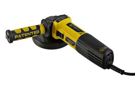 HAG13125TES Машина углошлифовальная 125 мм, 1350Вт, 4000-10000,к.эл.,черт mod T,КЕЙС,Hanskonner