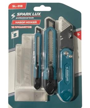 Набор ножей 18 предметов Spark Lux SL-318 