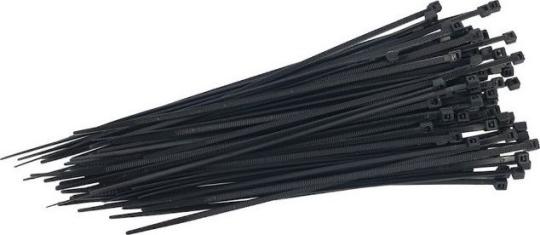 Хомуты пластиковые 4,8*400мм Natan черные