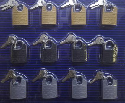 Навесной замок 30мм Binary 