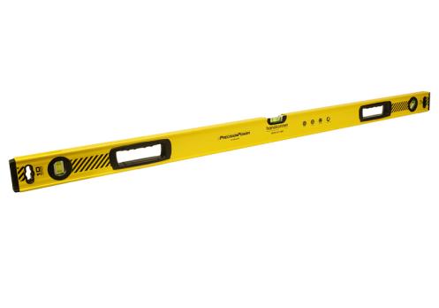 HK2015-01-1200 Уровень алюм.1200мм,3 колбы,усилен,фрезеров.,магнит,точность 0,5мм/м, Hanskonner					