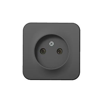 Розетка 1-ная о/у без з/к без ш/т 16А 250В Systeme Electric 