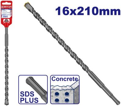 EHDR11603 - EMTOP Бур SDS Plus, 16 X 210мм