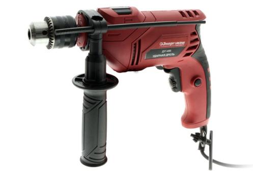 ДУ1-650 Дрель ударная Энергомаш ГАРАНТ, 650 Вт 0-3000 об/мин, 0-48000 уд/мин, п. 13 мм, рег.об.