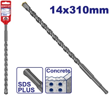 EHDR11405 - EMTOP Бур SDS Plus, 14 X 310мм
