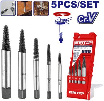 ESES1008 - EMTOP Набор экстракторов, 5шт