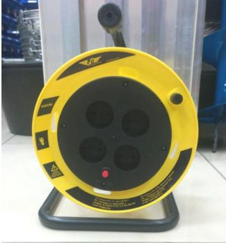 Катушка удлинителя 4 розетки Total Tools 