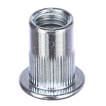 Заклепка резьбовая шестигранная станд.бортик M10 (цинк) 