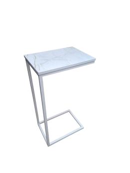 Стол приставной, белый, каспий белый