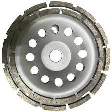 Чашка алмазная по бетону сегментная двухрядная 180x22.2 мм