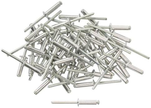 Заклепки вытяжные алюминиевые 4,8 х 12 мм пачка