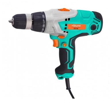 ID2140 Дрель-шуруповерт Sturm!, 400 Вт, сеть, реверс, ПОДСВЕТКА, провод 4м.	