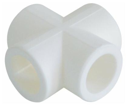 Крестовина ППР белый 20 Jakko