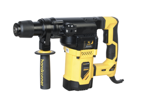 HRH1836RE Перфоратор Hanskonner 1800Вт,36мм,3 реж,7Дж,0-890об/мин,ВЕРТИКАЛ.4м каб. кейс