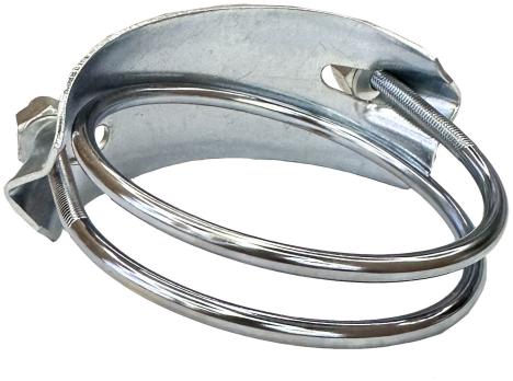 Хомут спиральный металл 76-86 мм Total Tools 