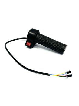 Ручка газа для электровелосипеда с переключателем скоростей (1–2–3)