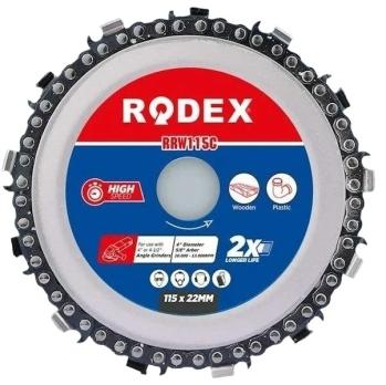 Пильный диск по дереву Rodex RRW115C, 115x22 мм, 13Т