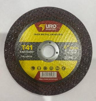 Шлифовальный абразивный диск Turo 150х6х22.2мм