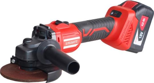 УШМ FELISATTI 125/18ЛЗ 1X4Ah 1 ЗАРЯДНАЯ СТАНЦИЯ, КЕЙС