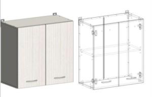 ВАНКУВЕР ВШ60 БЕЛЫЙ ЛДСП 