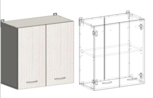 ВАНКУВЕР ВШ60 БЕЛЫЙ ЛДСП