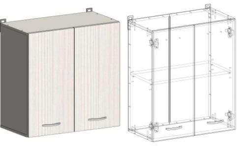 ВАНКУВЕР ВШ80 БЕЛЫЙ ЛДСП 