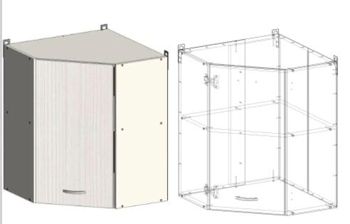 ВАНКУВЕР ВШУ60 БЕЛЫЙ ЛДСП