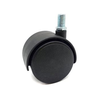 Колесо для кресла на резьбе, d=50 мм 