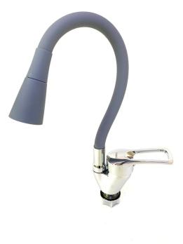 Смеситель для кухни DIONIS DNE8-LG-305 серый 