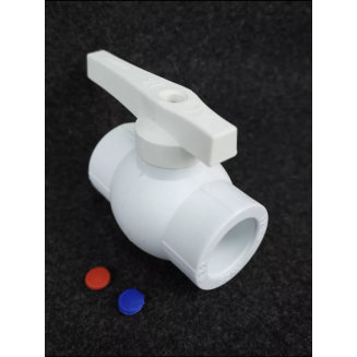 Кран шаровой ППР белый 32 Jakko