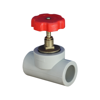 Вентиль запорный ППР серый 20 Jakko