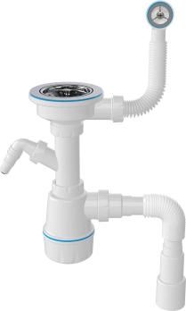 Сифон для керамической мойки AQUANOVA 1048