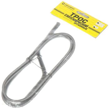 Трос сантехнический пружинный 5м. 6мм САНТЕХКРЕП