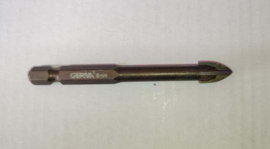 Сверло по кафелю и стеклу 6мм GERMA TOOLS 