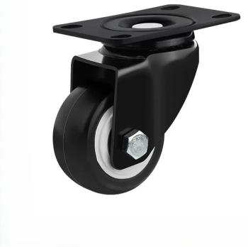 Колесо усиленное поворотное на подшипнике, d=63 мм