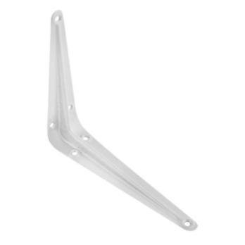 Угловая консоль 125×150 мм (5х6) белый